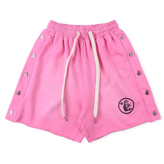 Hellstar Snap Shorts 'Pink'