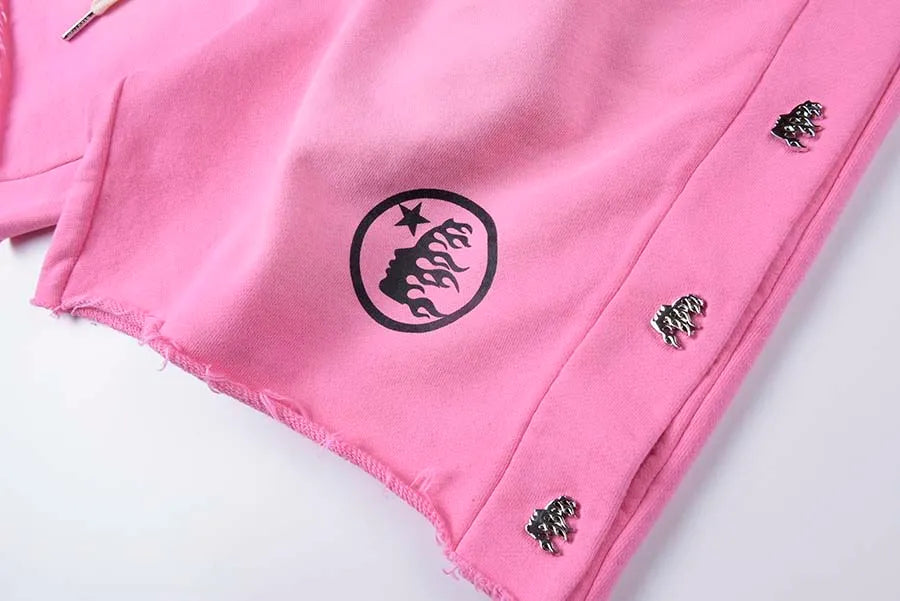 Hellstar Snap Shorts 'Pink'