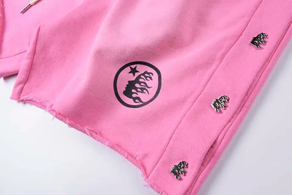 Hellstar Snap Shorts 'Pink'