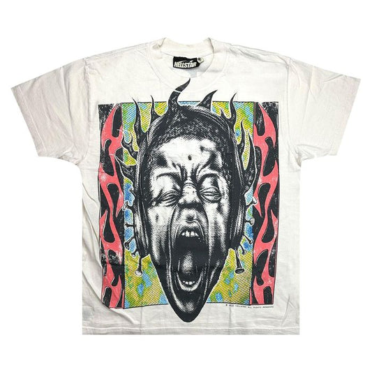 Hellstar Heaven Sounds Like T-Shirt 'White'