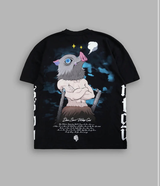 TSHIRT DEMON SLAYER INOSUKE HASHIBIRA