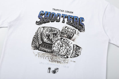 TSHIRT TRAPSTAR SHOOTERS WHITE