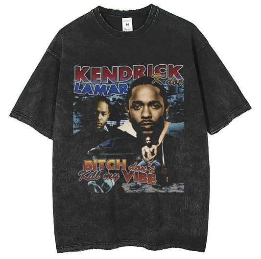 IKØNIX OVERSIZE WASH KENDRICK LAMAR TEE