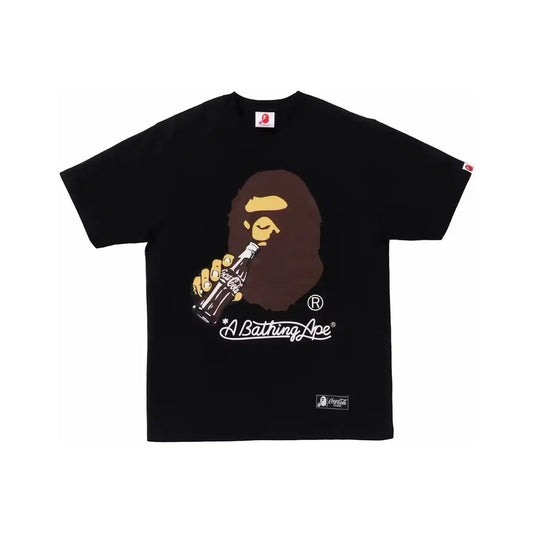 BAPE x Coca-Cola Ape Head Tee Black