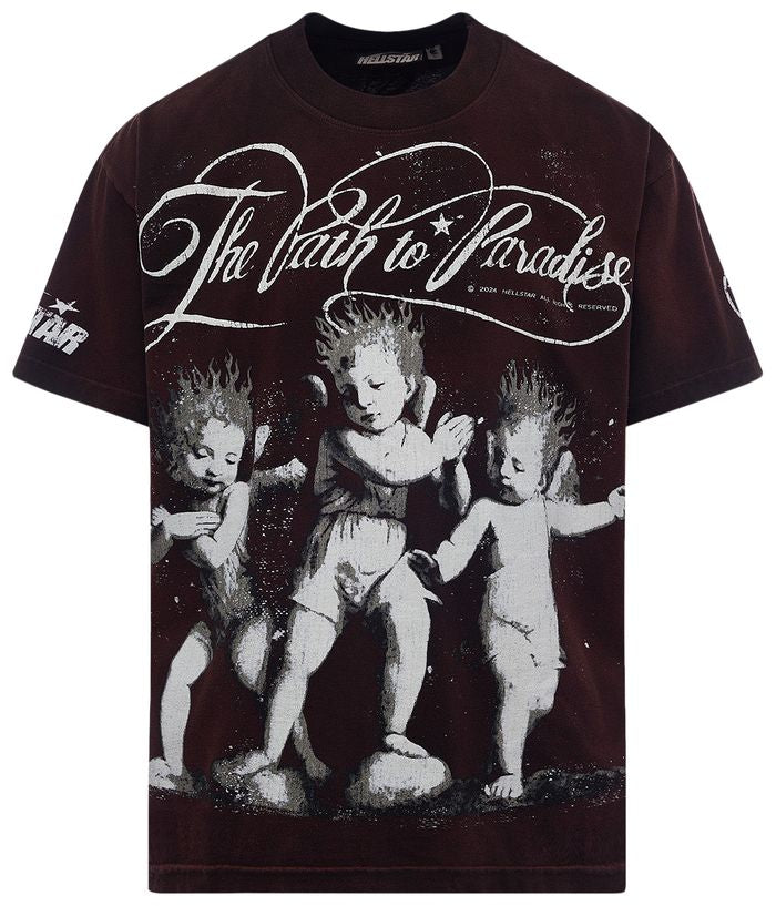 Hellstar Cherubs T-Shirt 'Brown'