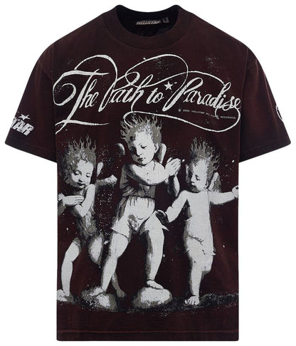 Hellstar Cherubs T-Shirt 'Brown'