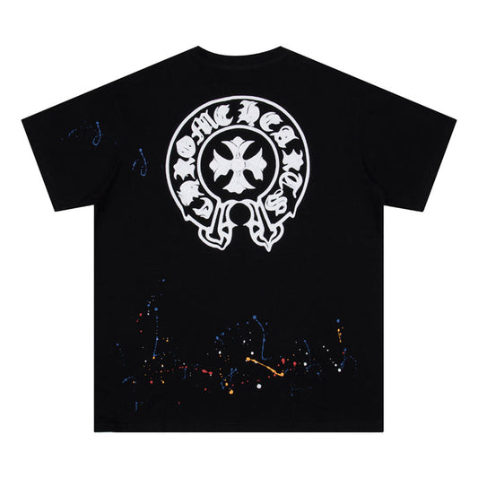 CHROMEHEARTS BLACK PRINT TEE