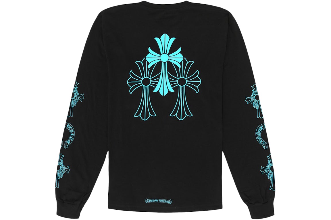 LONG SLEEVE CHROMEHEARTS BLACK BLUE