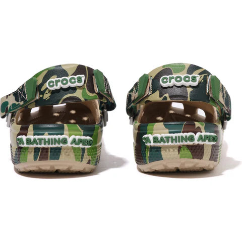CROCS X BAPE GREEN CAMO