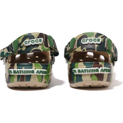 CROCS X BAPE GREEN CAMO