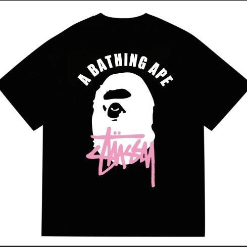 BAPE X STUSSY TSHIRT