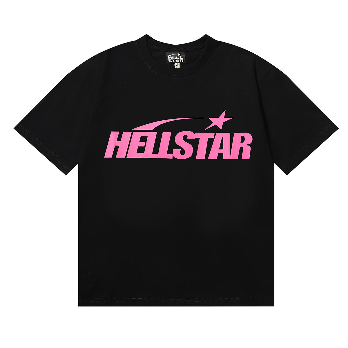 HELLSTAR TEE PINK LOGO