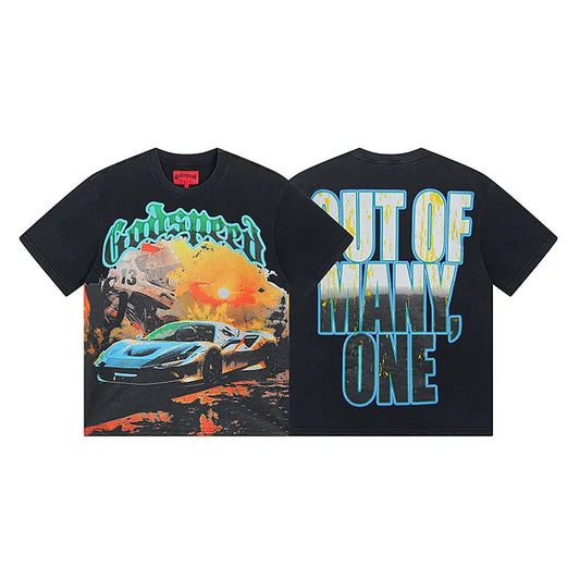 GODSPEED OUT OF MANY ONE TSHIRT