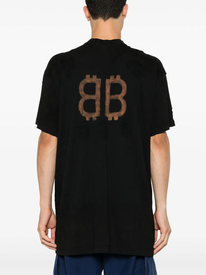 BALENCIAGA PARIS MOON DOWN TEE