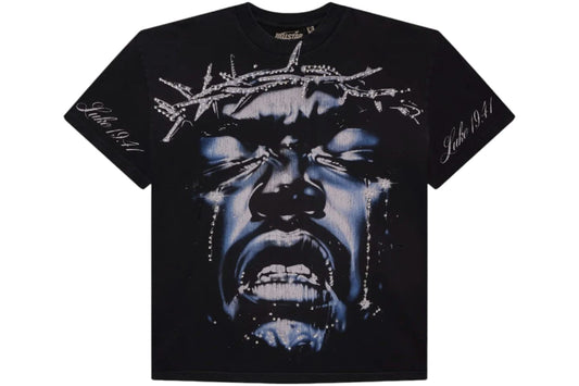 HELLSTAR JESUS WEPT BLACK TEE