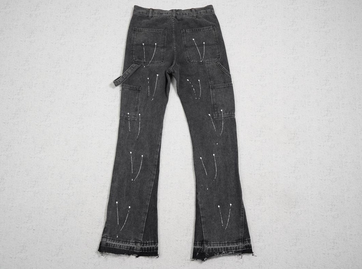 GALLERY DEPT FLARED GREY JEANS