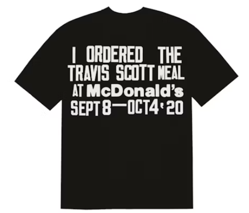 TSHIRT Travis Scott x CPFM 4 CJ Burger Mouth