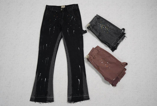 GALLERY DEPT FLARE BLACK JEANS