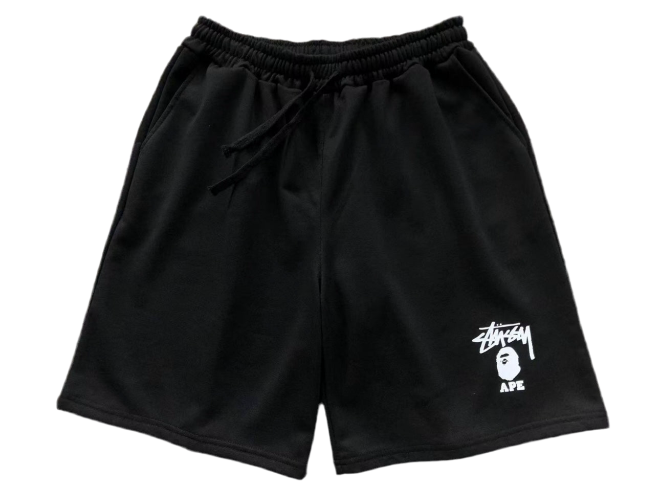 SHORT BAPE X STUSSY