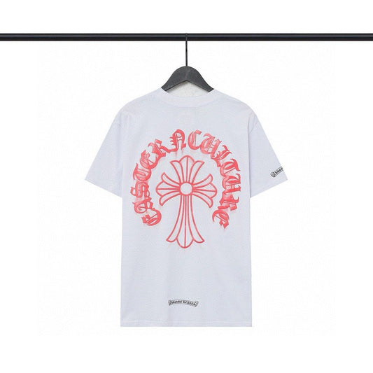 CHROMEHEARTS LOGO PINK TEE