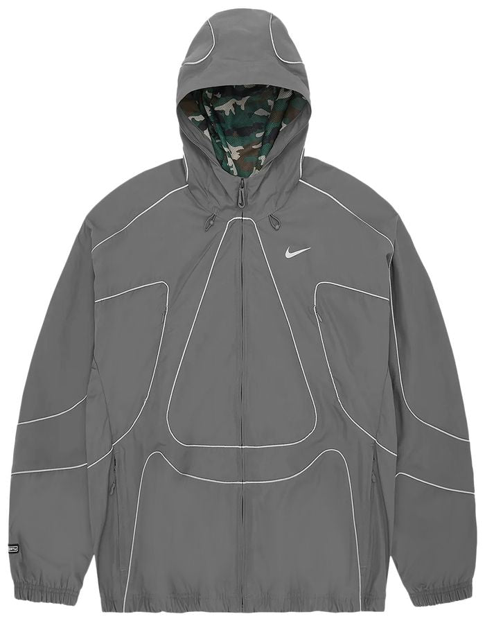 Corteiz x Nike NRG Tracksuit Jacket 'Gully Grey Reflectivo