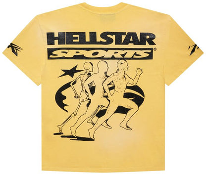 Hellstar Marathon T-Shirt 'Yellow'