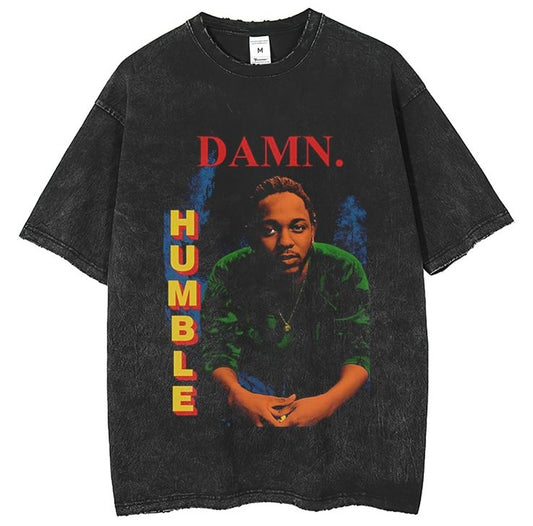 IKØNIX OVERSIZE WASH KENDRICK LAMAR TEE