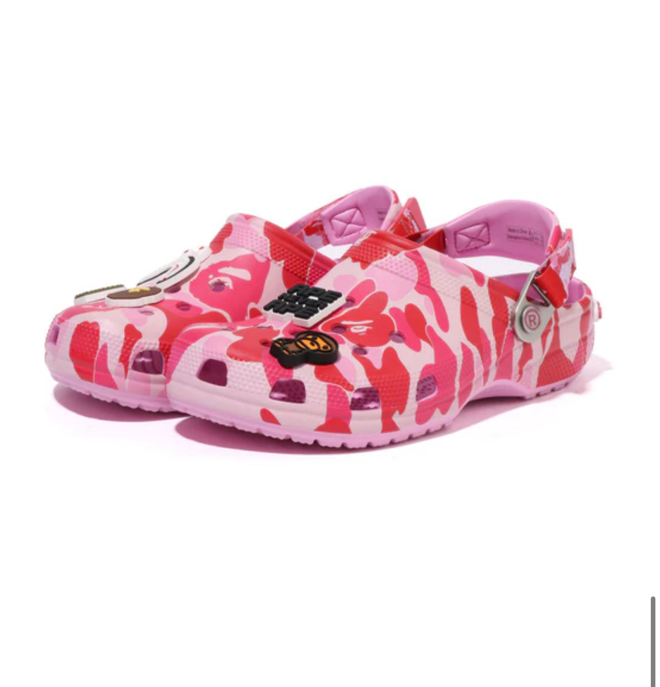 CROCS X BAPE PINK CAMO