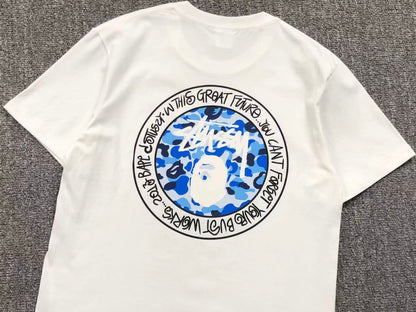 BAPE X STUSSY TSHIRT