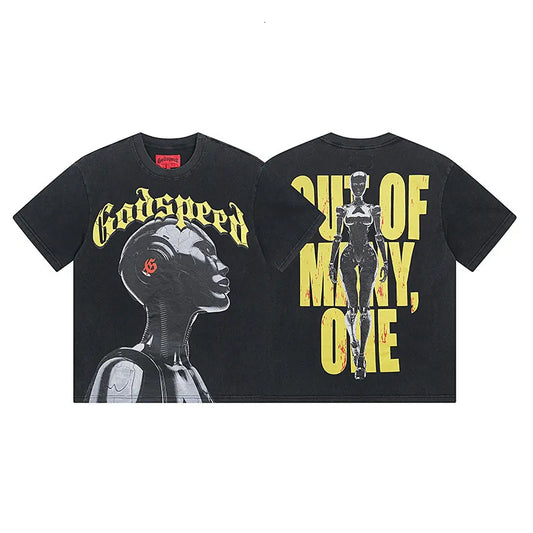 GODSPEED LOGO ROBOT TEE
