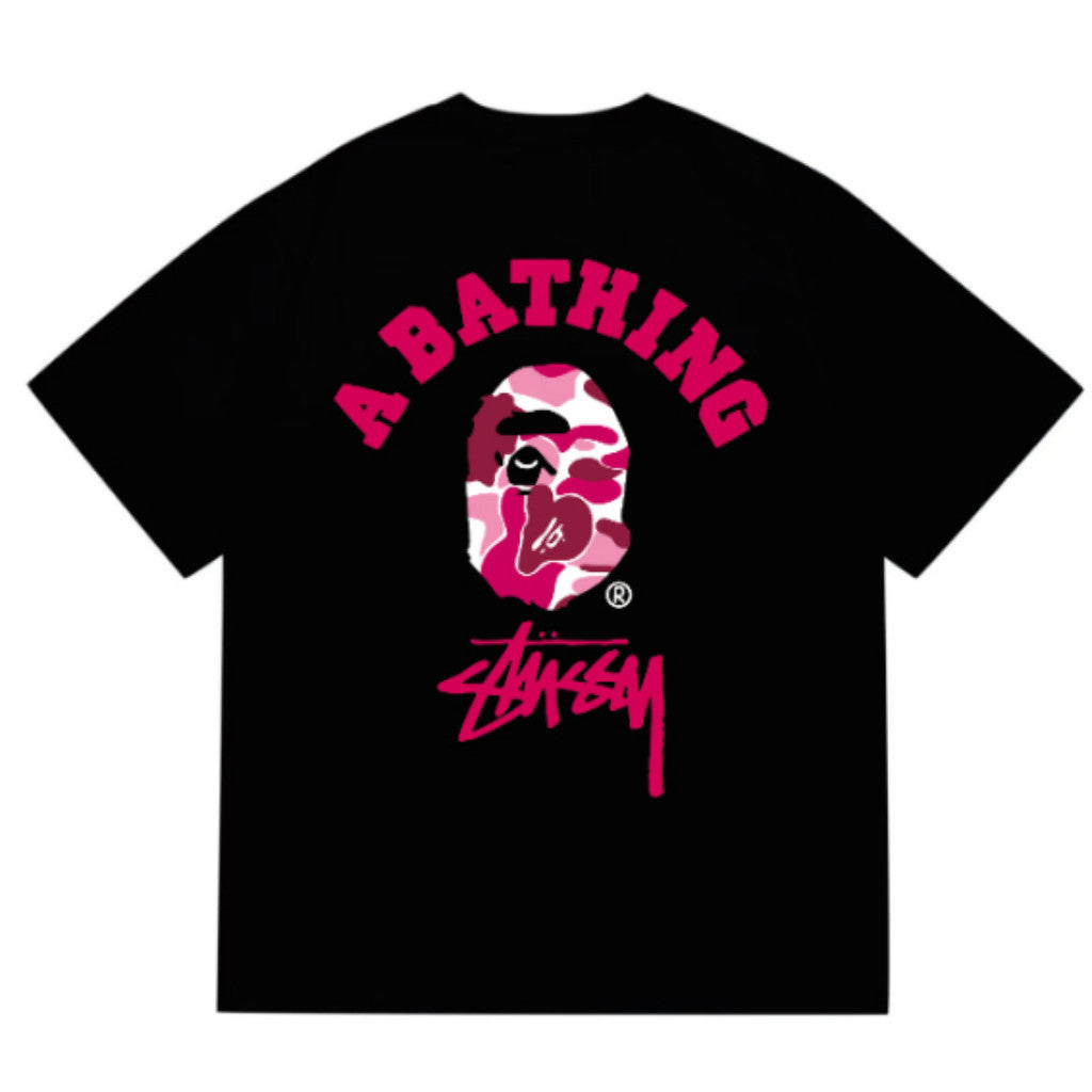 BAPE X STUSSY TSHIRT