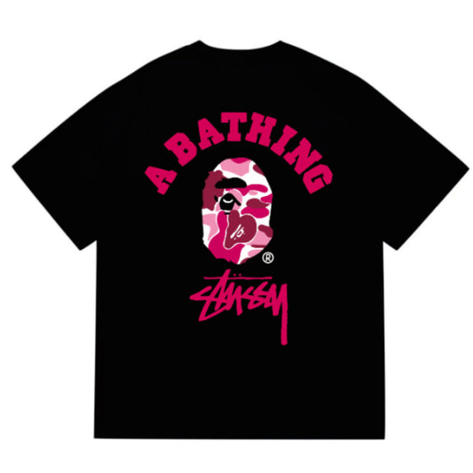 BAPE X STUSSY TSHIRT