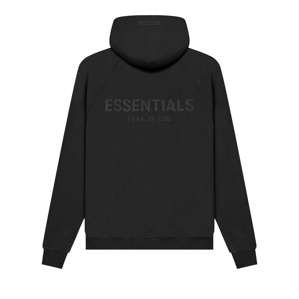 ESSENTIALS BACK BLACK LOGO