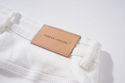PANTALON PURPLE WHITE