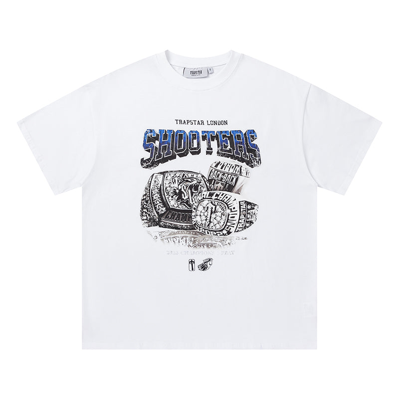 TSHIRT TRAPSTAR SHOOTERS WHITE