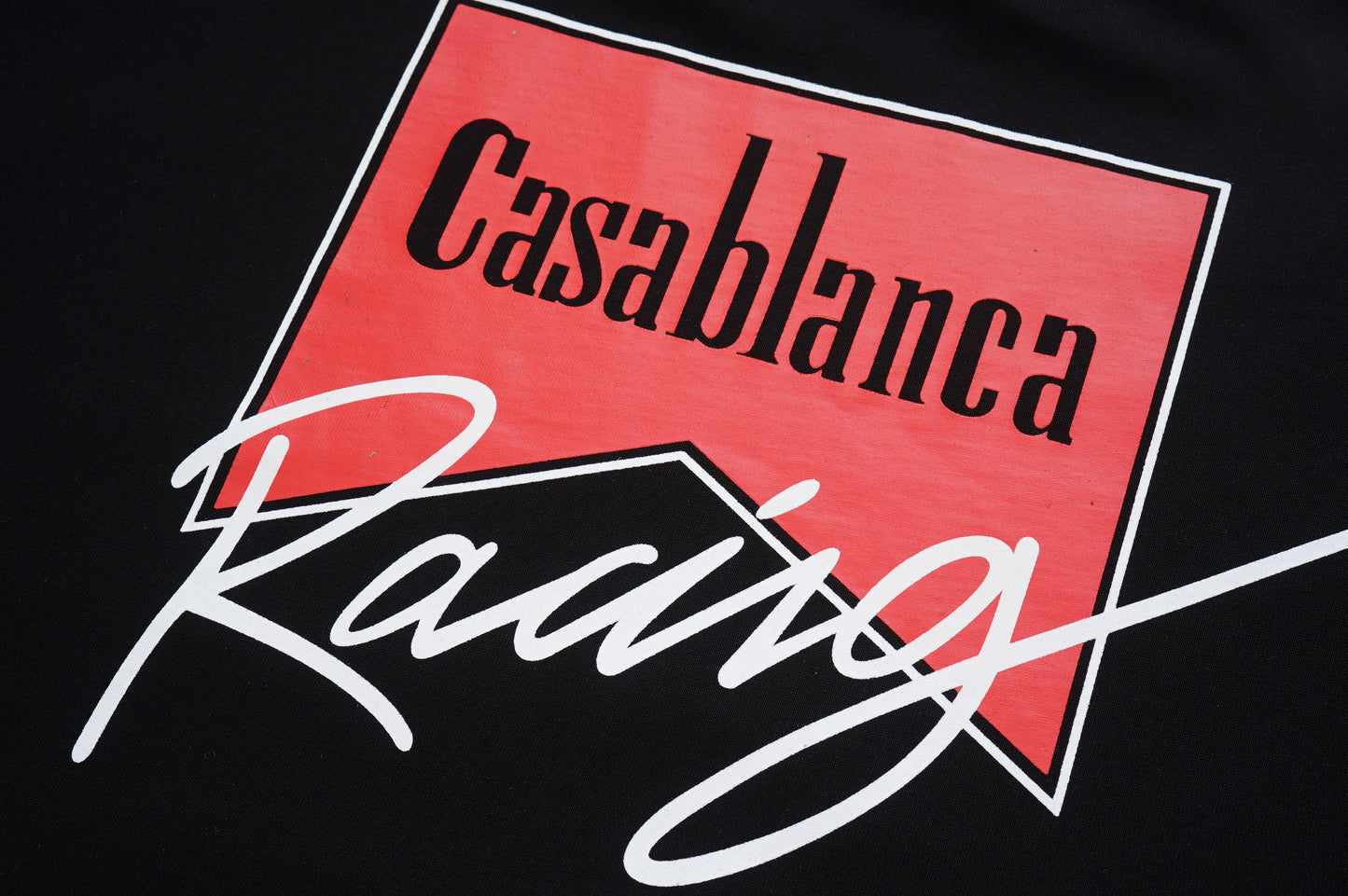 TSHIRT CASA BLANCA RACING BLACK